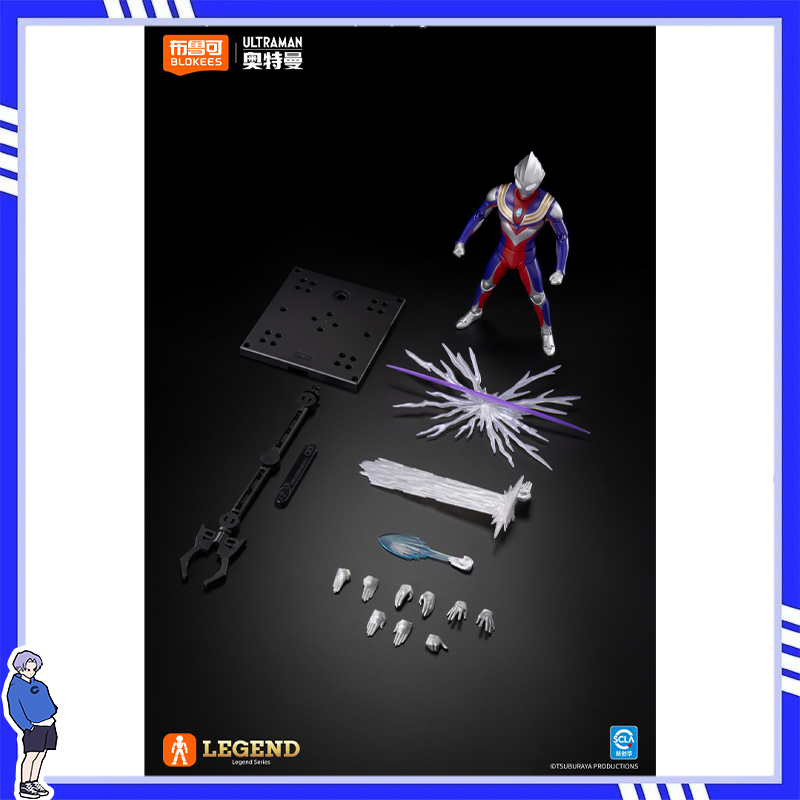 Model Kit Ultraman Tiga - Новый конструктор Blokees Legendary Edition Ultraman