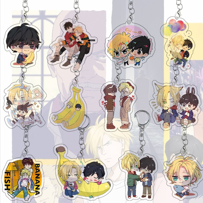 Model Kit Lynx - Акриловый брелок Banana Fish: Эйш Линкс,