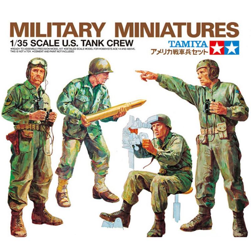 Model Kit Tank - Сборная сборная модель Tamiya-35004 1/35 Комплект