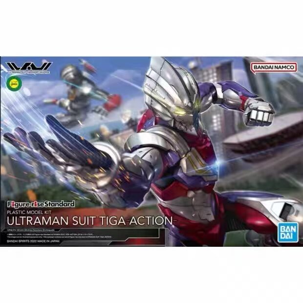 Model Kit Ultraman Tiga - Коллекционная сборная модель Bandai Figure-Rise Standard: