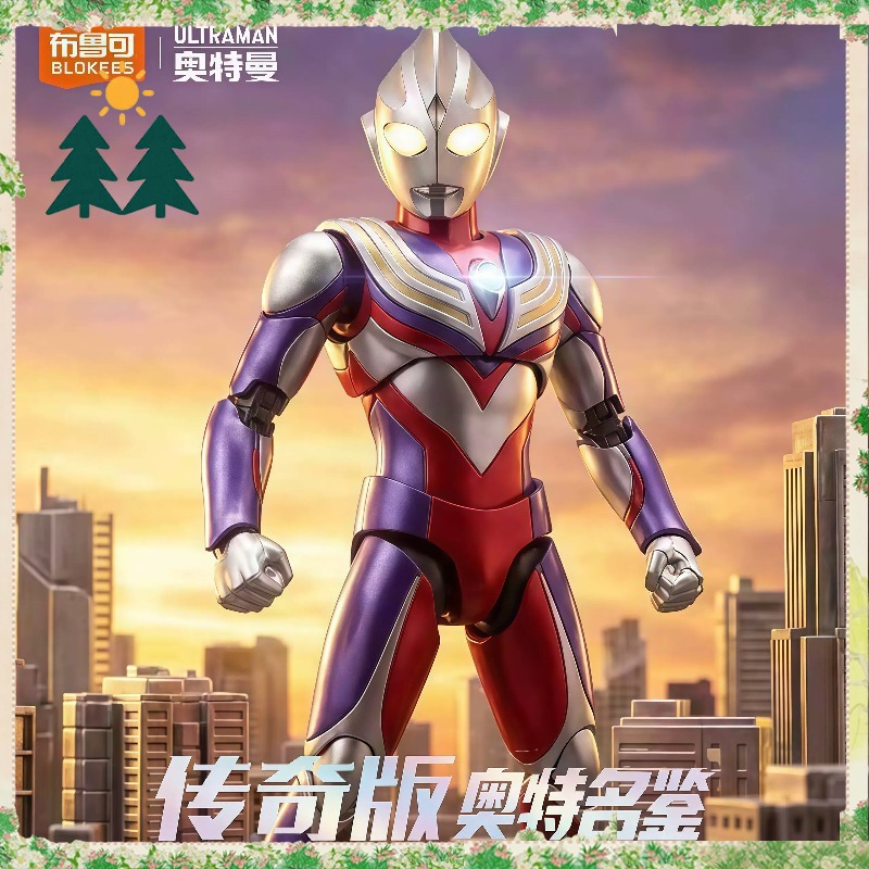 Model Kit Ultraman Tiga - Оригинальный набор Blokees Ultraman Legend Edition
