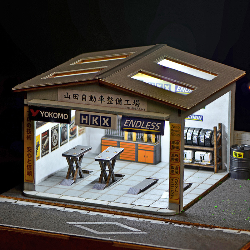Набор для сборки диорамы автом – обзор и цена Model Kit Diorama