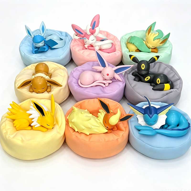 Набор из 9 фигурок аниме-персо – обзор и цена Model Kit Eevee