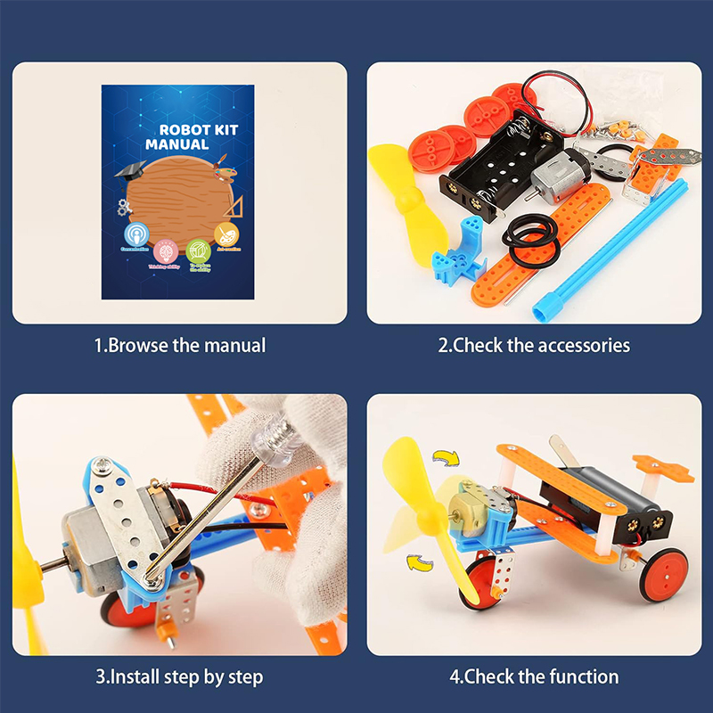 Набор для робототехники из 6 п – обзор и цена Model Kit Motor