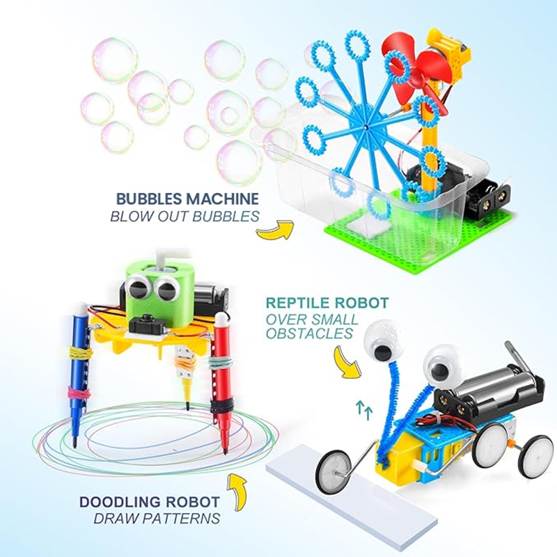 Набор для робототехники из 6 п – обзор и цена Model Kit Motor