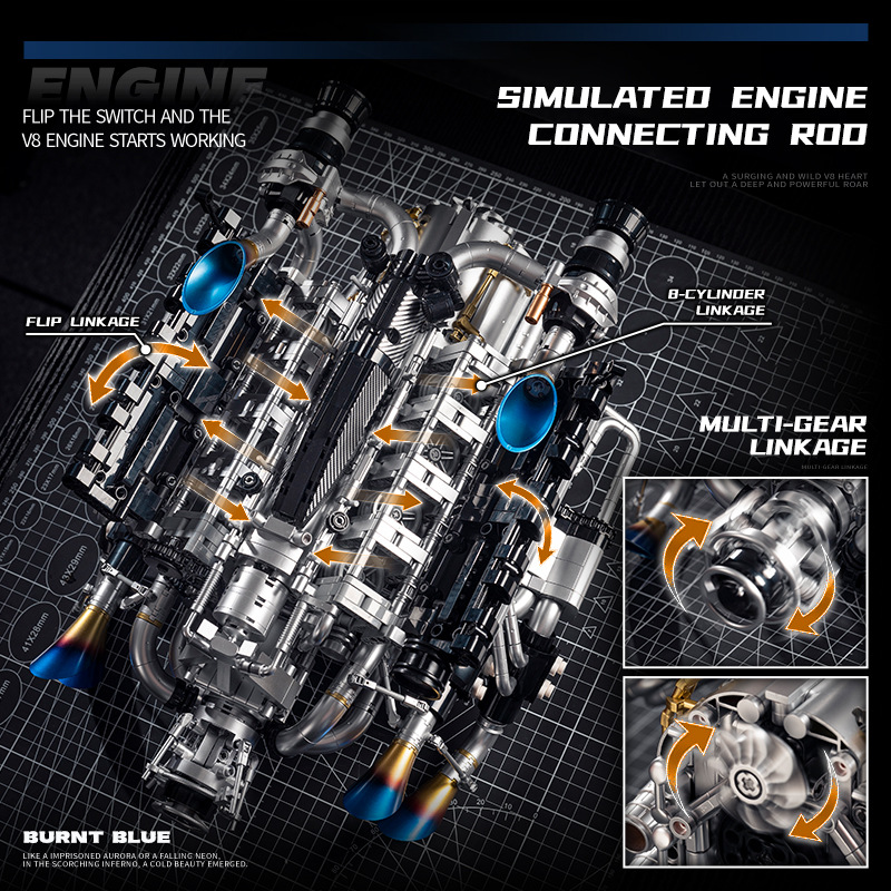 Технический конструктор модели – обзор и цена Model Kit Motor