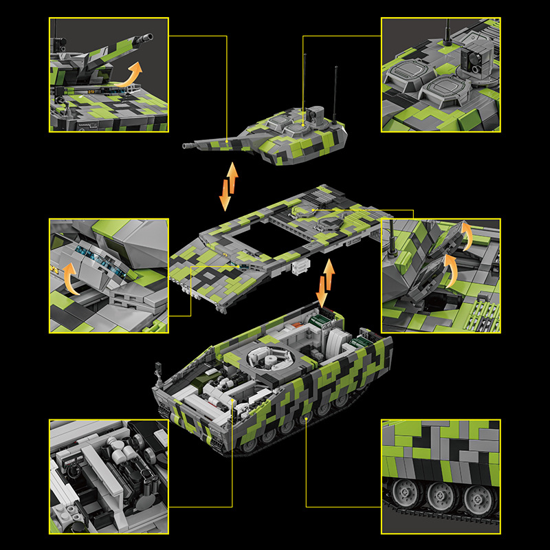 96011 Современная военная боев – обзор и цена Model Kit Lynx