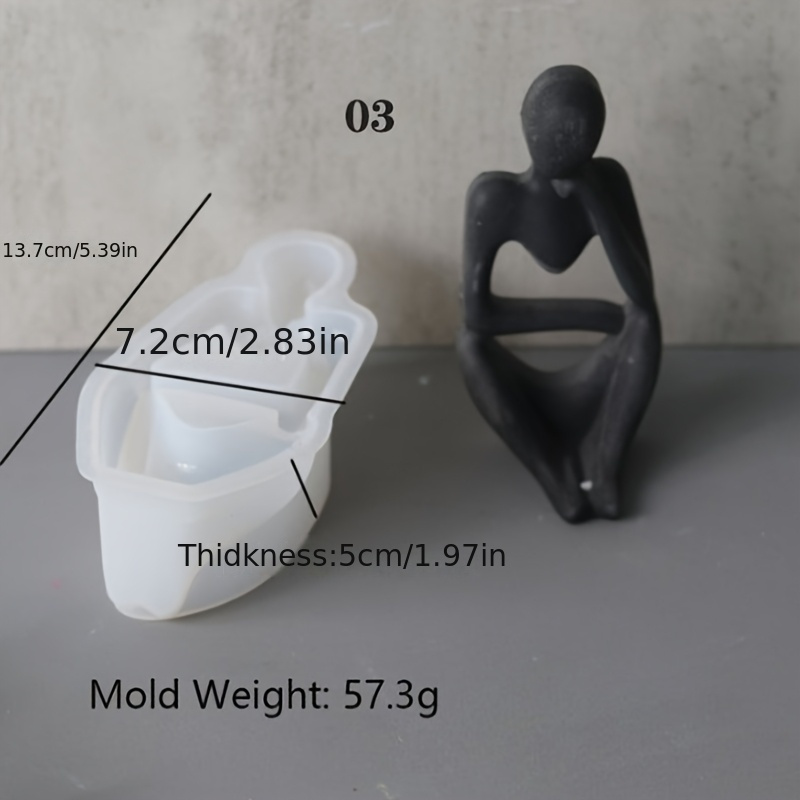 Набор силиконовых форм из 3 пр – обзор и цена Model Kit Cement