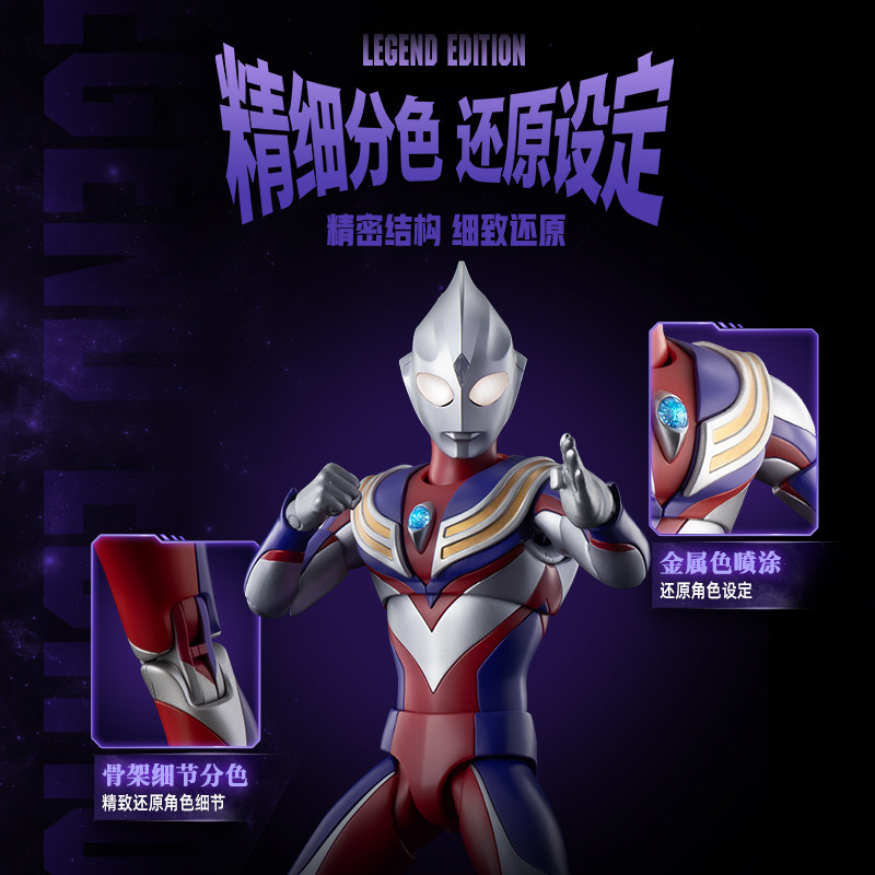Новая коллекционная фигурка Bl – обзор и цена Model Kit Ultraman Tiga