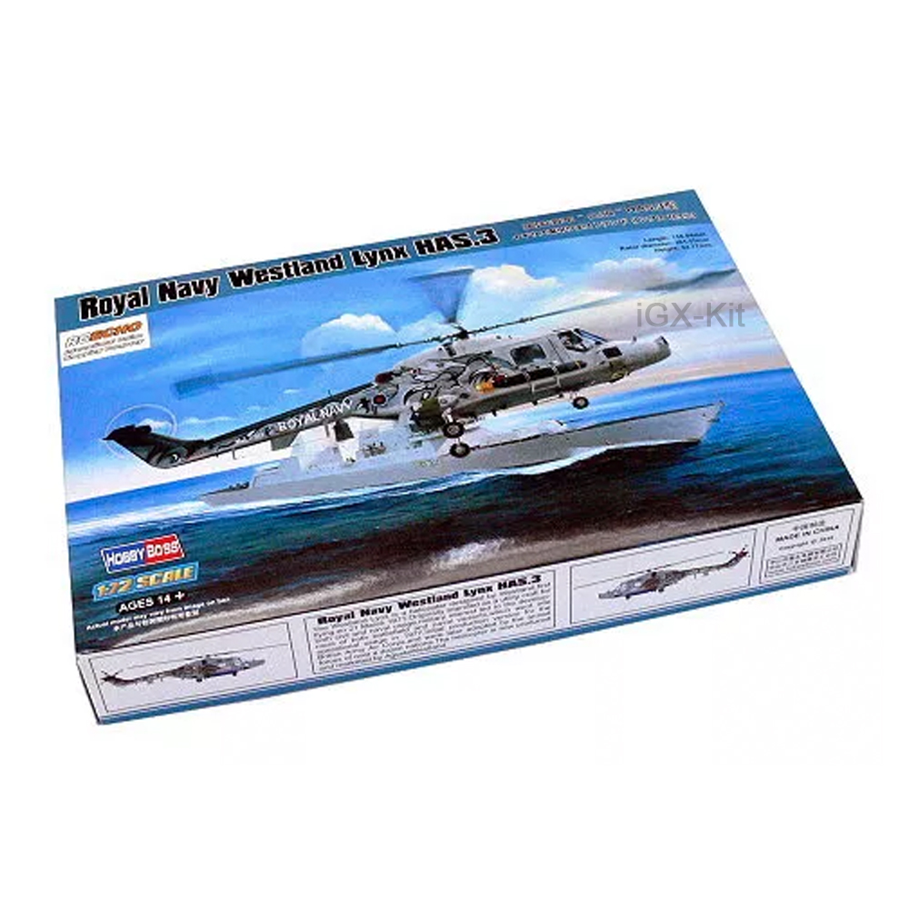 HobbyBoss 87237 масштаб 1/72 R – обзор и цена Model Kit Lynx