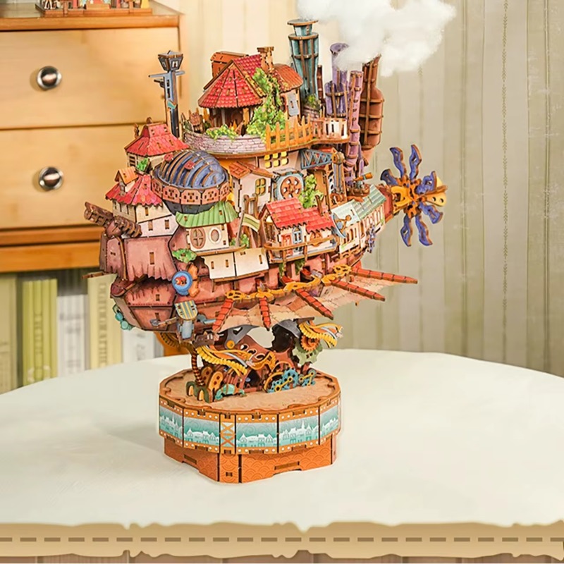 Оригинальный деревянный констр – обзор и цена Model Kit Diorama